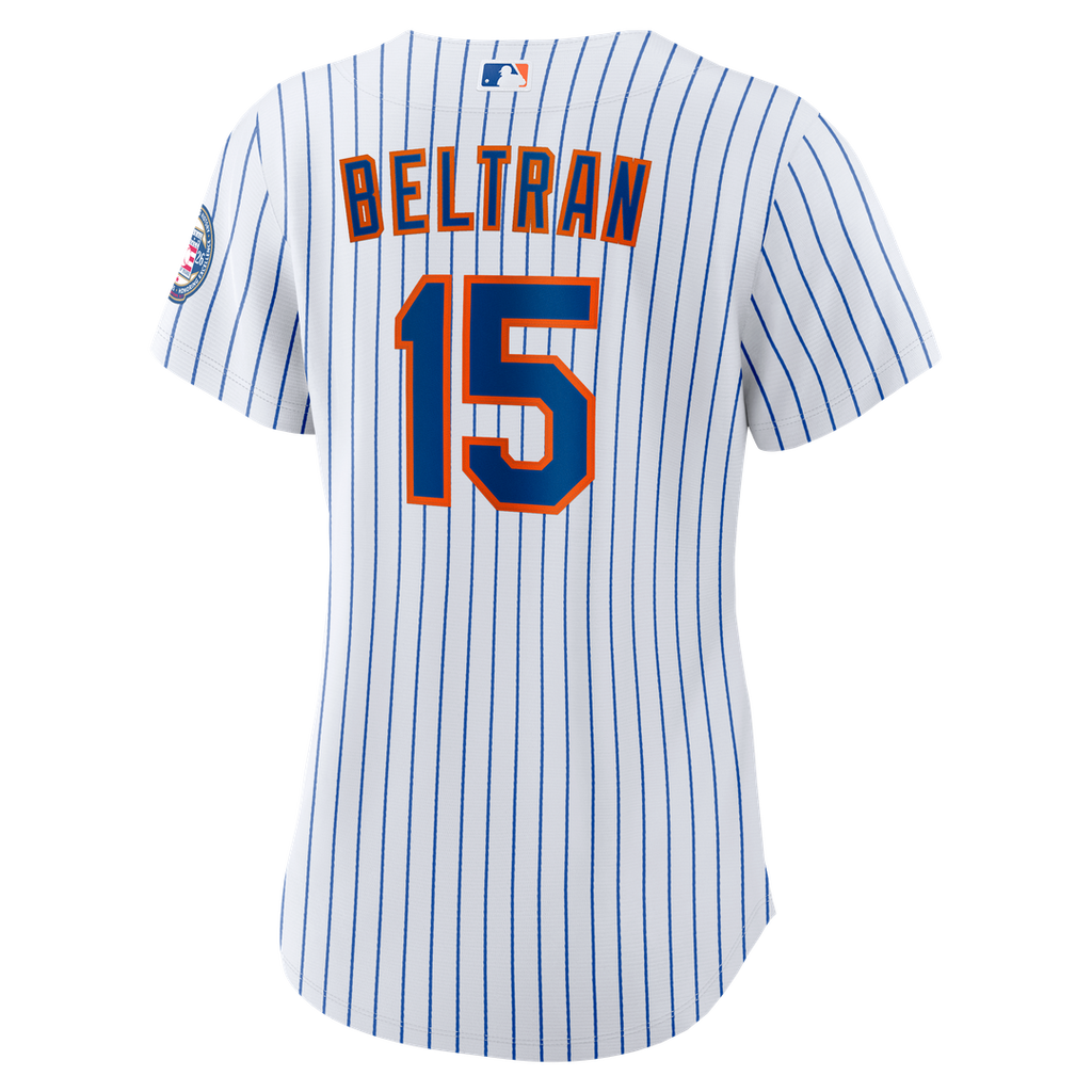 New York Mets Carlos Beltran Nike Women's 2026 Baseball Hall of Fame Retired Replica Jersey - White