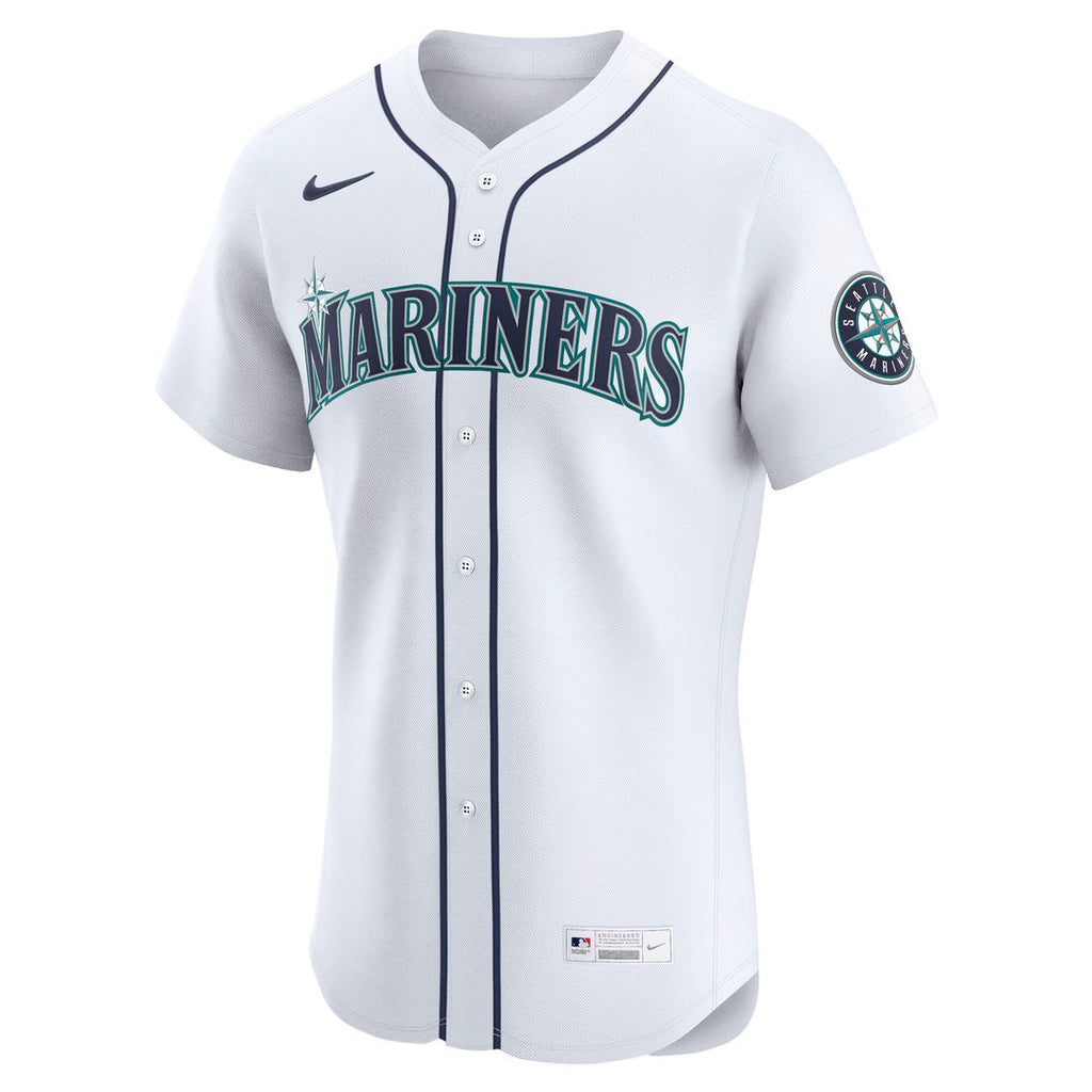 Seattle Mariners Julio Rodríguez Nike Home Elite Jersey - White