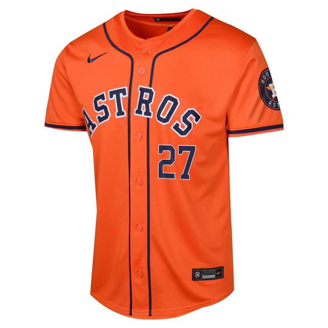 Houston Astros Jose Altuve Nike Youth Alternate Limited Jersey - Orange