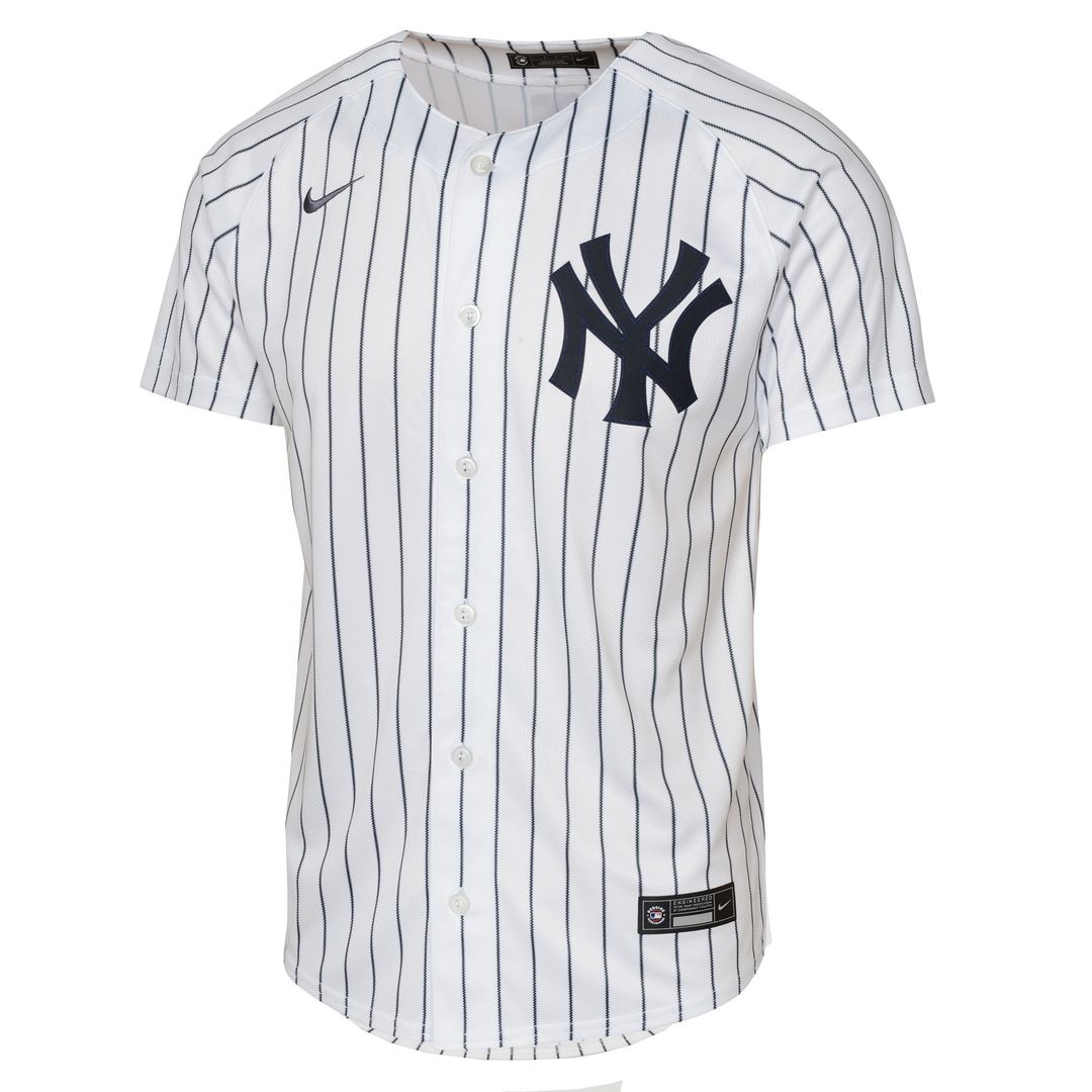 New York Yankees Giancarlo Stanton Nike Youth Home Limited Jersey - White