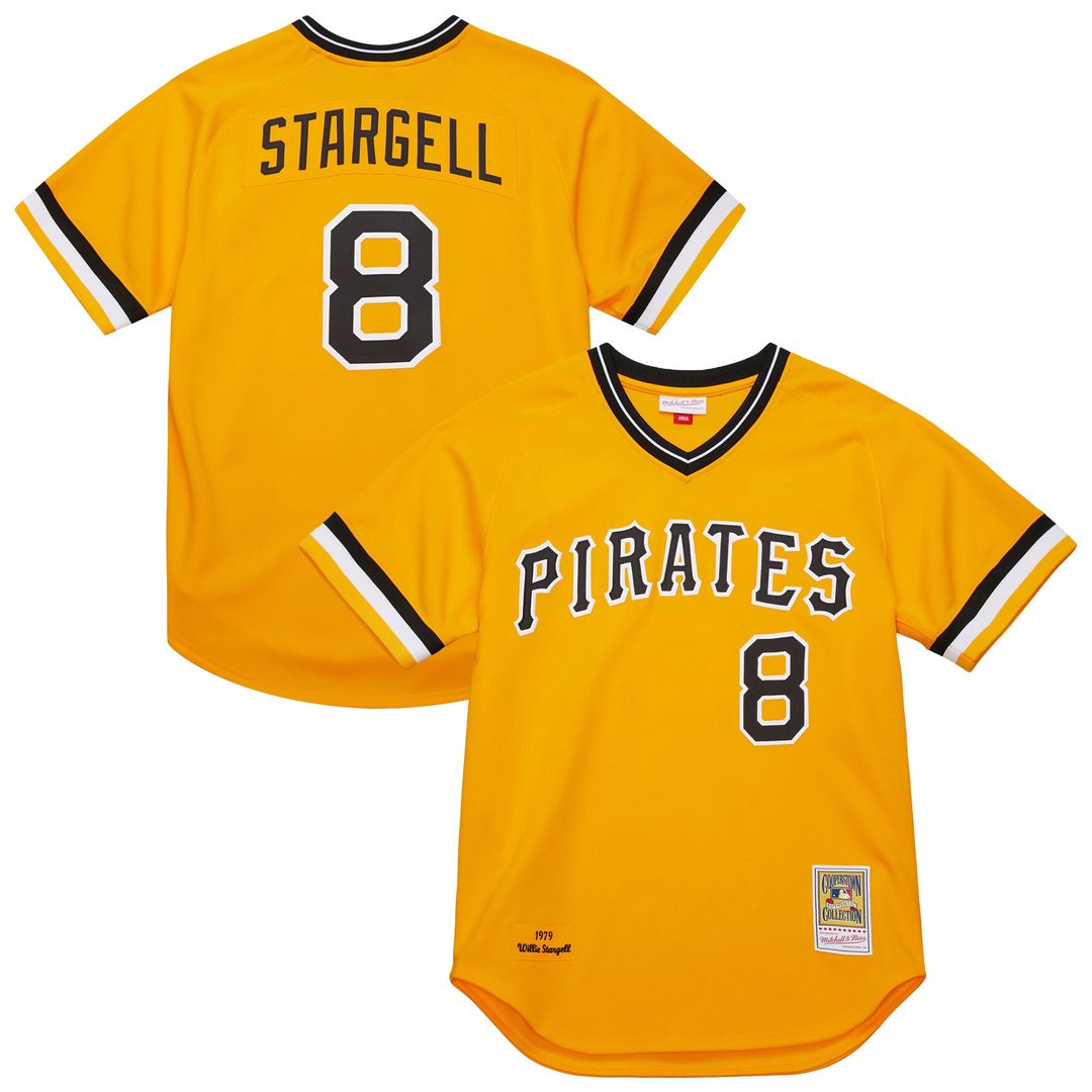 Pittsburgh Pirates Willie Stargell Mitchell & Ness Cooperstown 1979 Authentic Jersey - White
