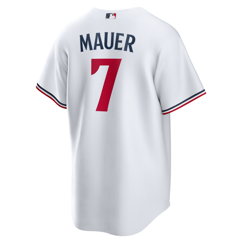 Minnesota Twins Joe Mauer Nike Home Retired Replica Jersey - White
