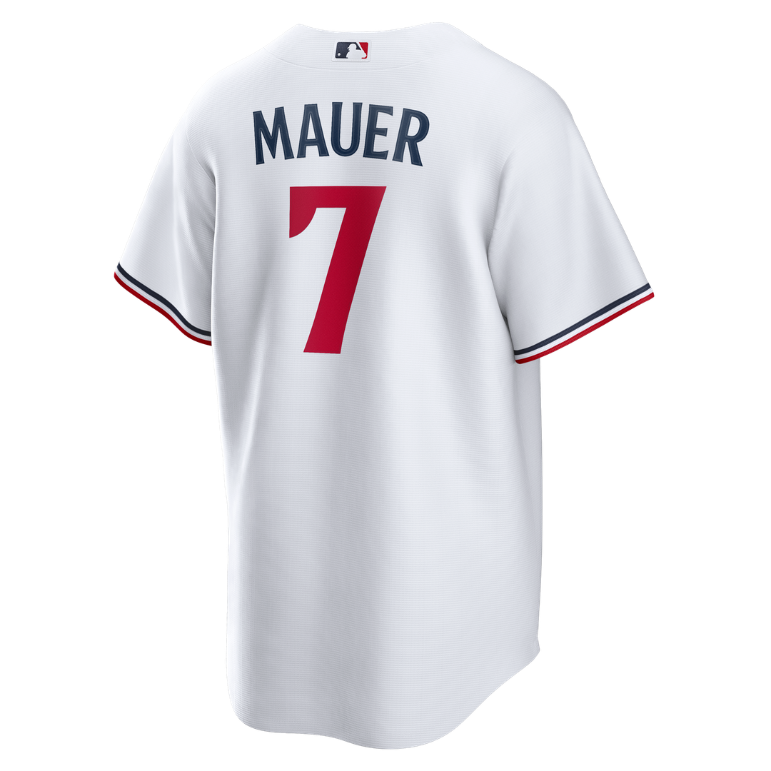 Minnesota Twins Joe Mauer Nike Home Retired Replica Jersey - White