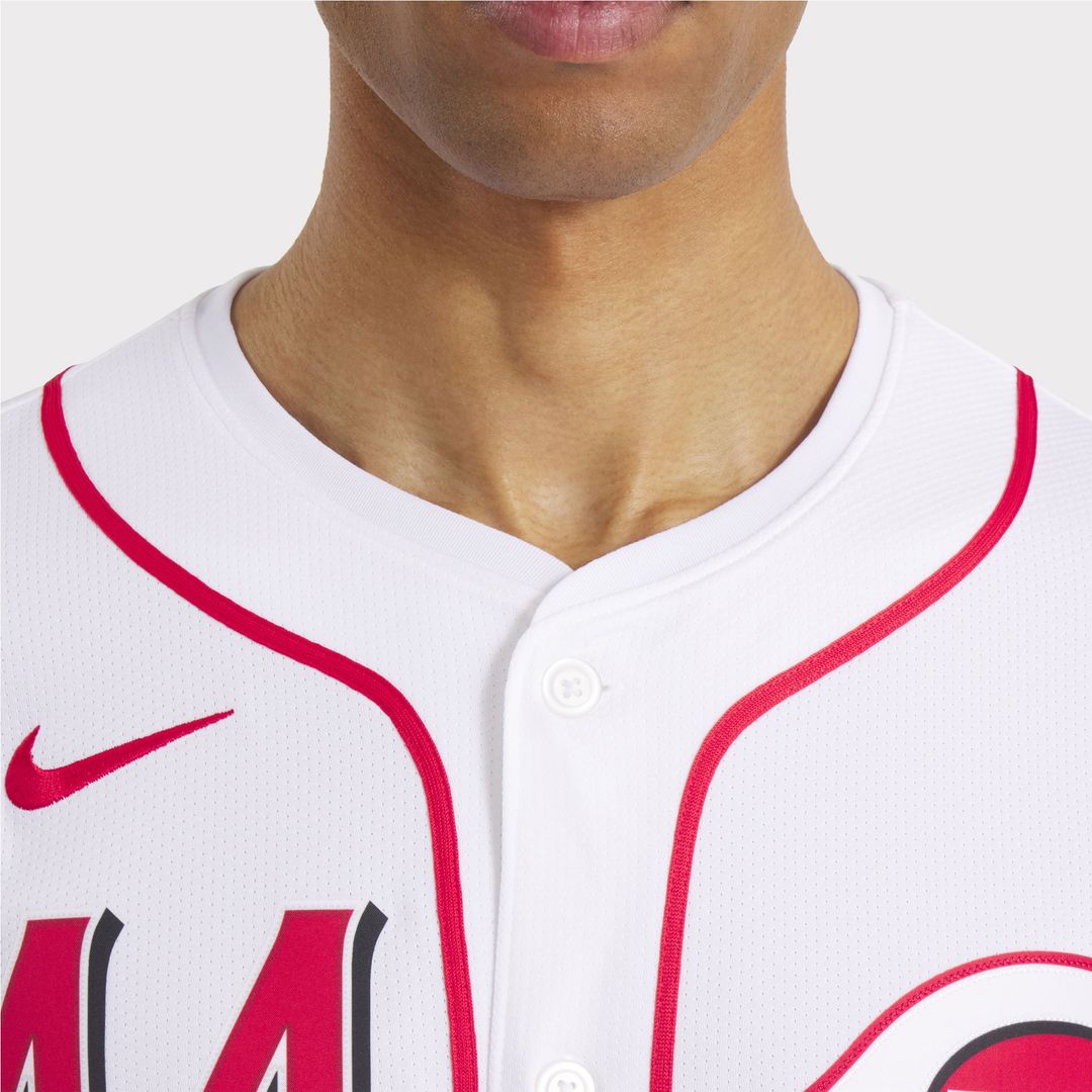 Cincinnati Reds Elly De La Cruz Nike Home Limited Jersey - White
