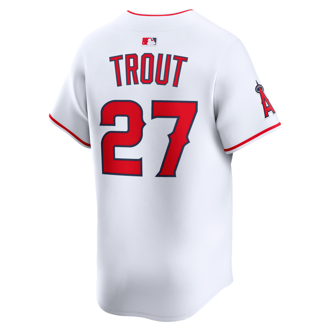 Los Angeles Angels Mike Trout Nike Alternate Limited Jersey - Red