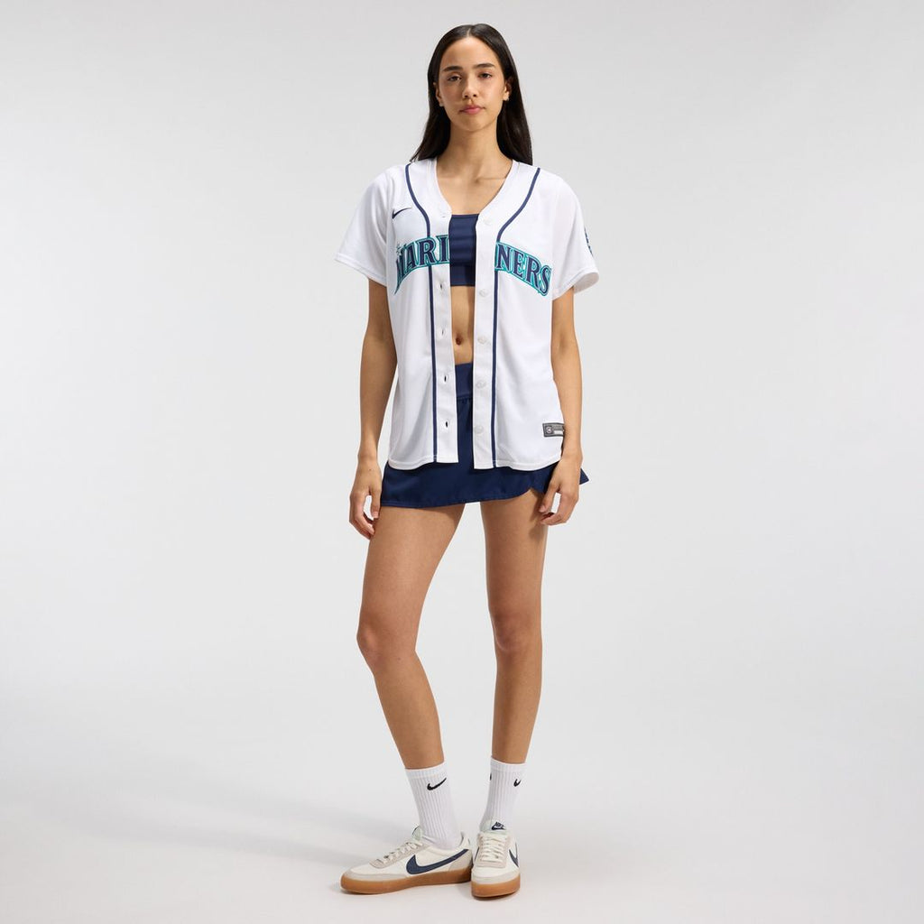 Seattle Mariners Cal Raleigh Nike Women's Home Limited Jersey - White