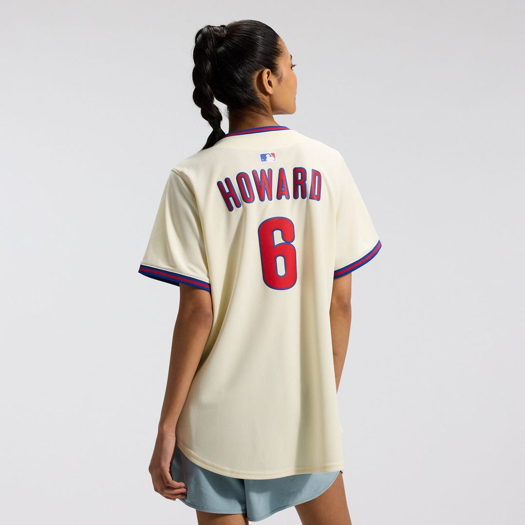 Philadelphia Phillies Ryan Howard Nike Women's Alternate 2 Limited Jersey - Cream