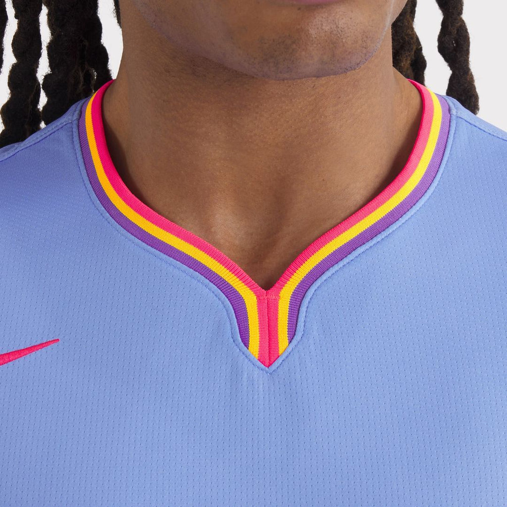 Colorado Rockies Kris Bryant Nike 2025 City Connect Limited Jersey - Purple/Light Blue