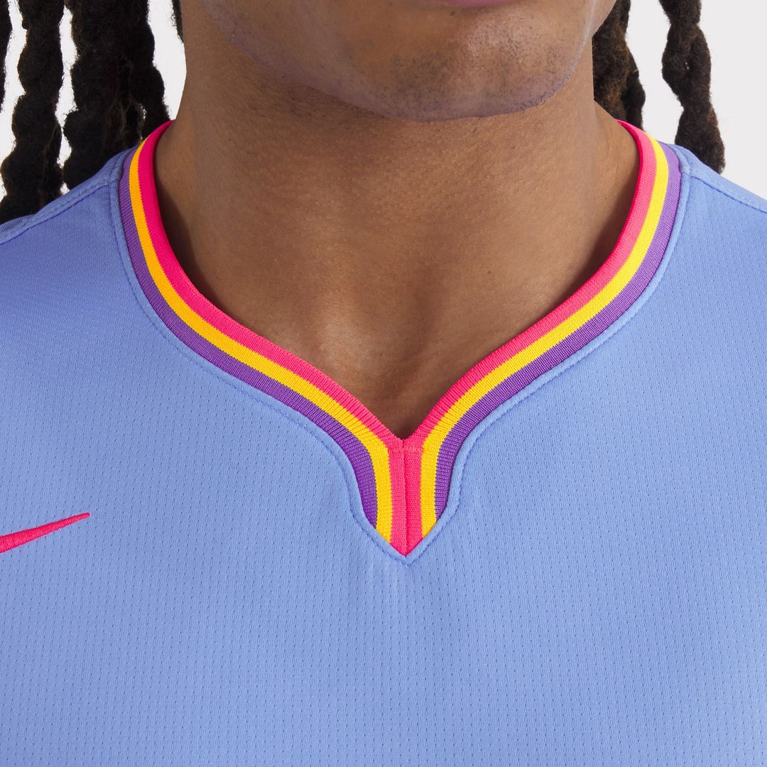 Colorado Rockies Kris Bryant Nike 2025 City Connect Limited Jersey - Purple/Light Blue