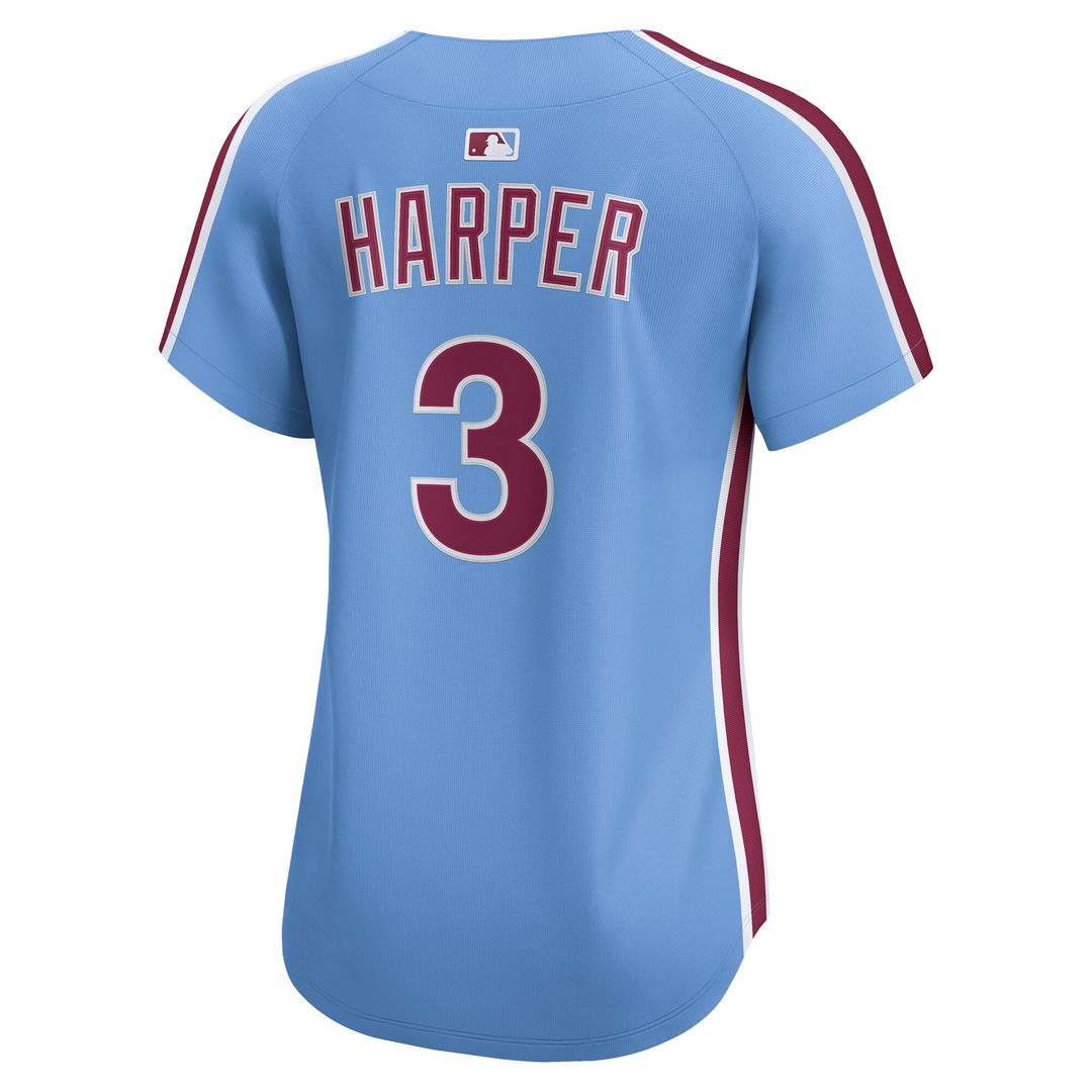 Philadelphia Phillies Bryce Harper Nike Women's Home Limited Jersey - White