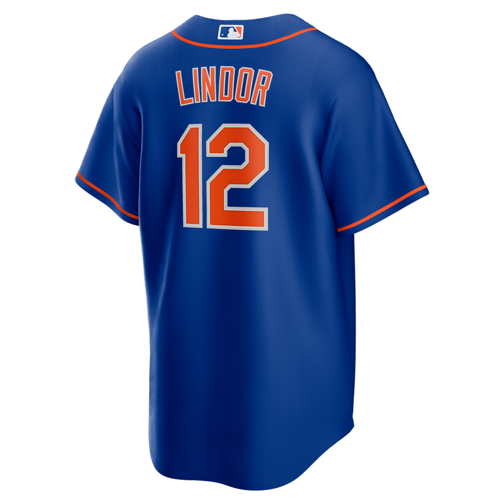 New York Mets Francisco Lindor Nike Alternate Replica Jersey - Royal