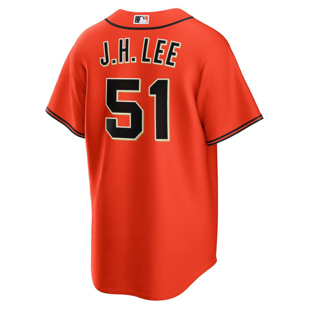 San Francisco Giants Jung Hoo Lee Nike Road Replica Jersey - Gray