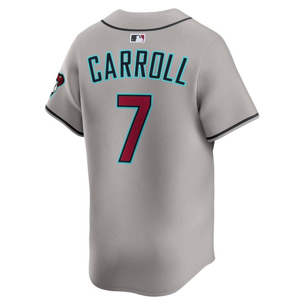 Arizona Diamondbacks Corbin Carroll Nike Road Limited Jersey - Gray