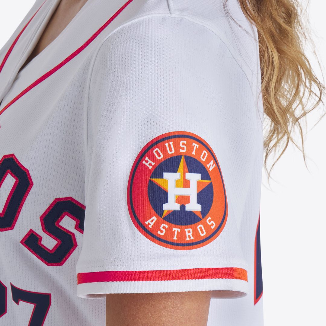 Houston Astros Jose Altuve Nike Women's Home Limited Jersey - White