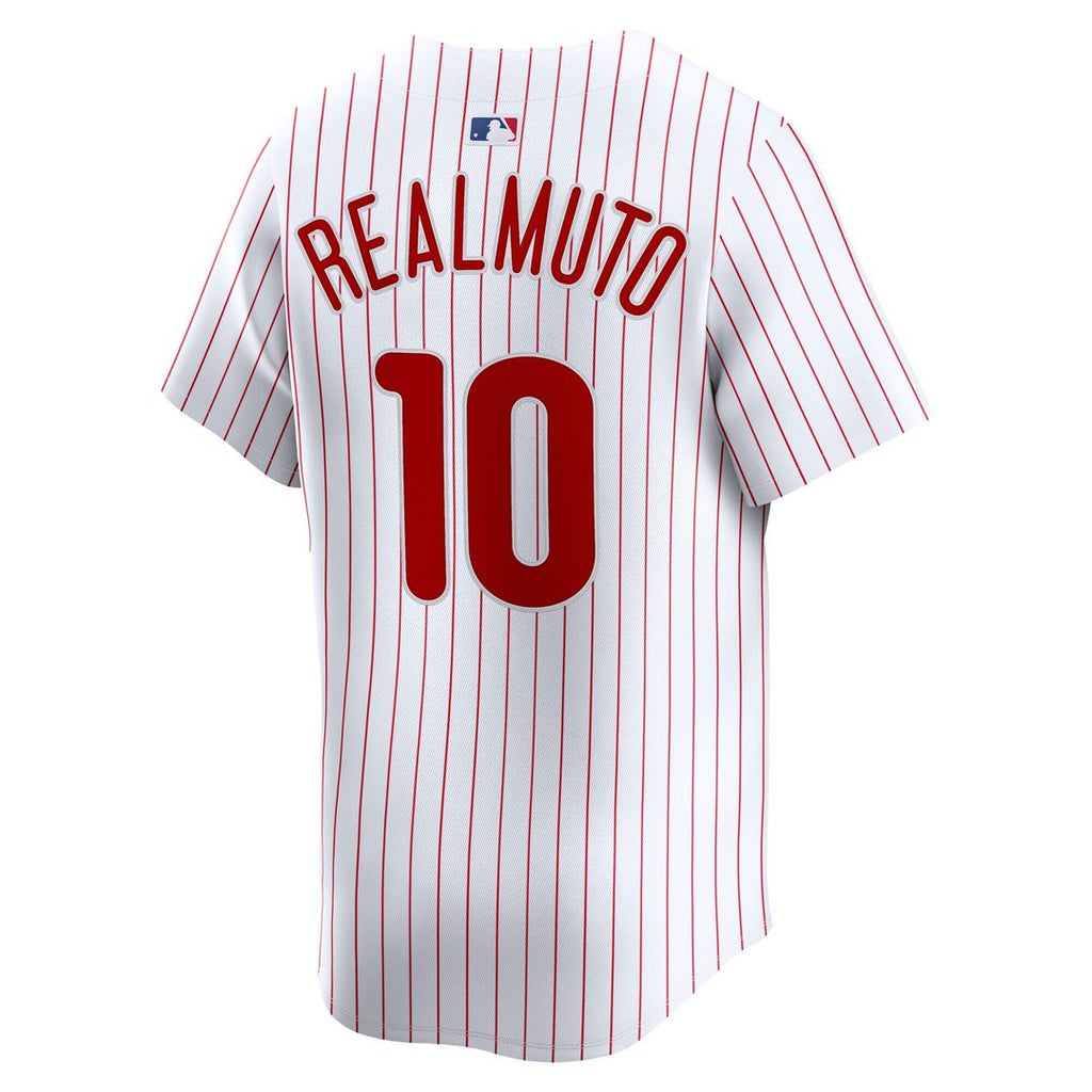 Philadelphia Phillies J.T. Realmuto Nike Home Limited Jersey - White