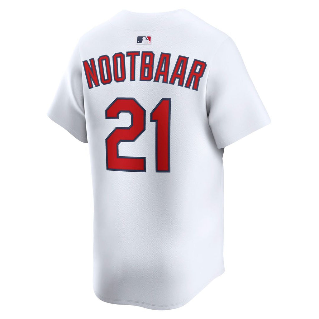 St. Louis Cardinals Lars Nootbaar Nike Home Limited Jersey - White