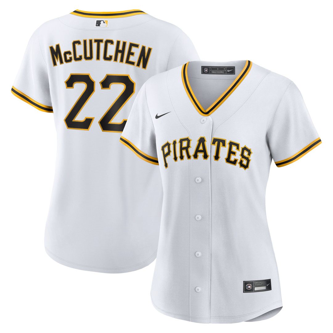 Pittsburgh Pirates Andrew McCutchen Nike Women's Home Replica Jersey - White