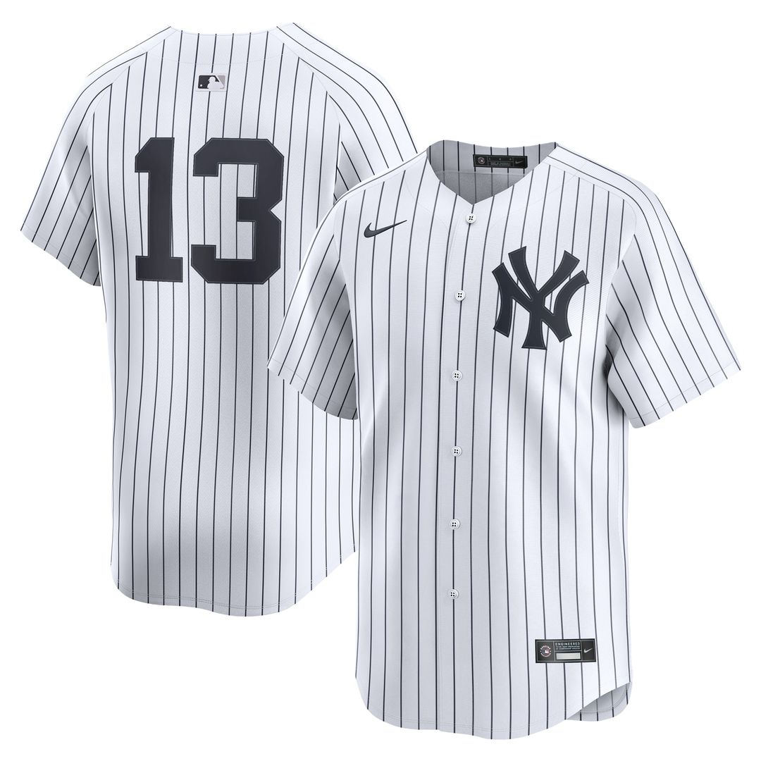 New York Yankees Jazz Chisholm Jr. Nike Home Limited Jersey - White