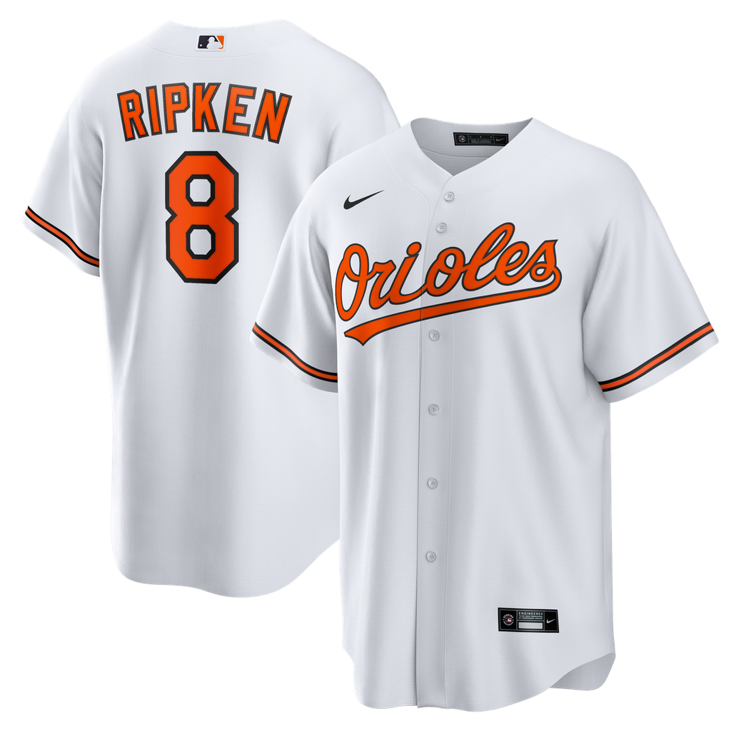 Baltimore Orioles Cal Ripken Jr. Nike Home Retired Replica Jersey - White