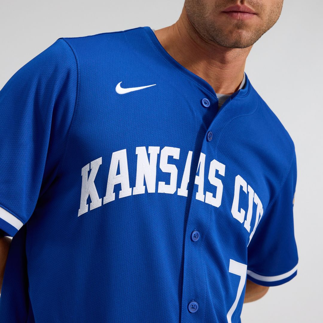 Kansas City Royals Bobby Witt Jr. Nike Alternate 2 Limited Jersey - Royal