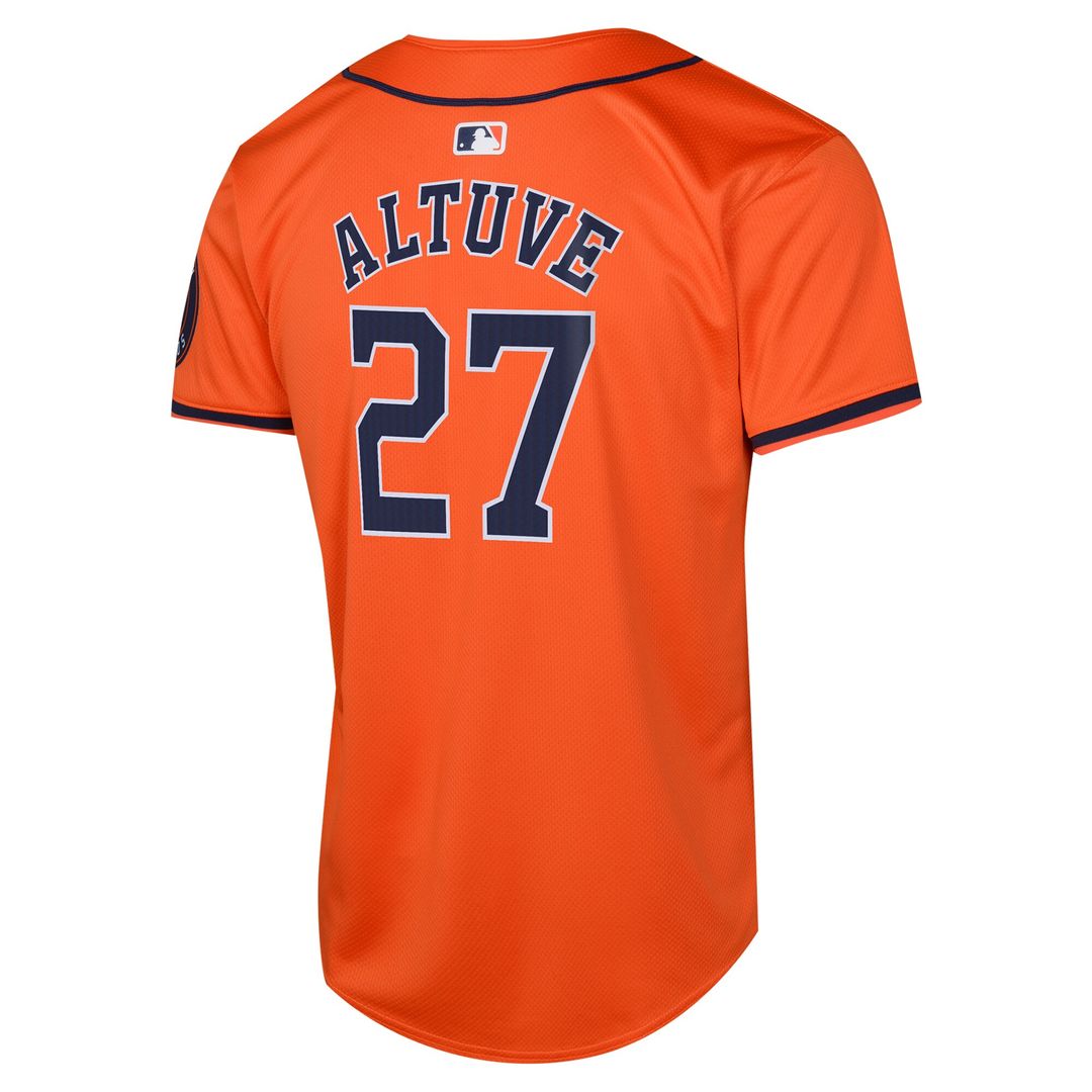 Houston Astros Jose Altuve Nike Youth Alternate Limited Jersey - Orange
