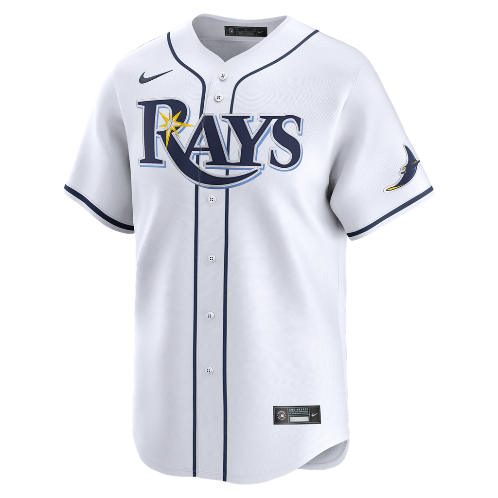 Tampa Bay Rays Yandy Diaz Nike Home Limited Jersey - White