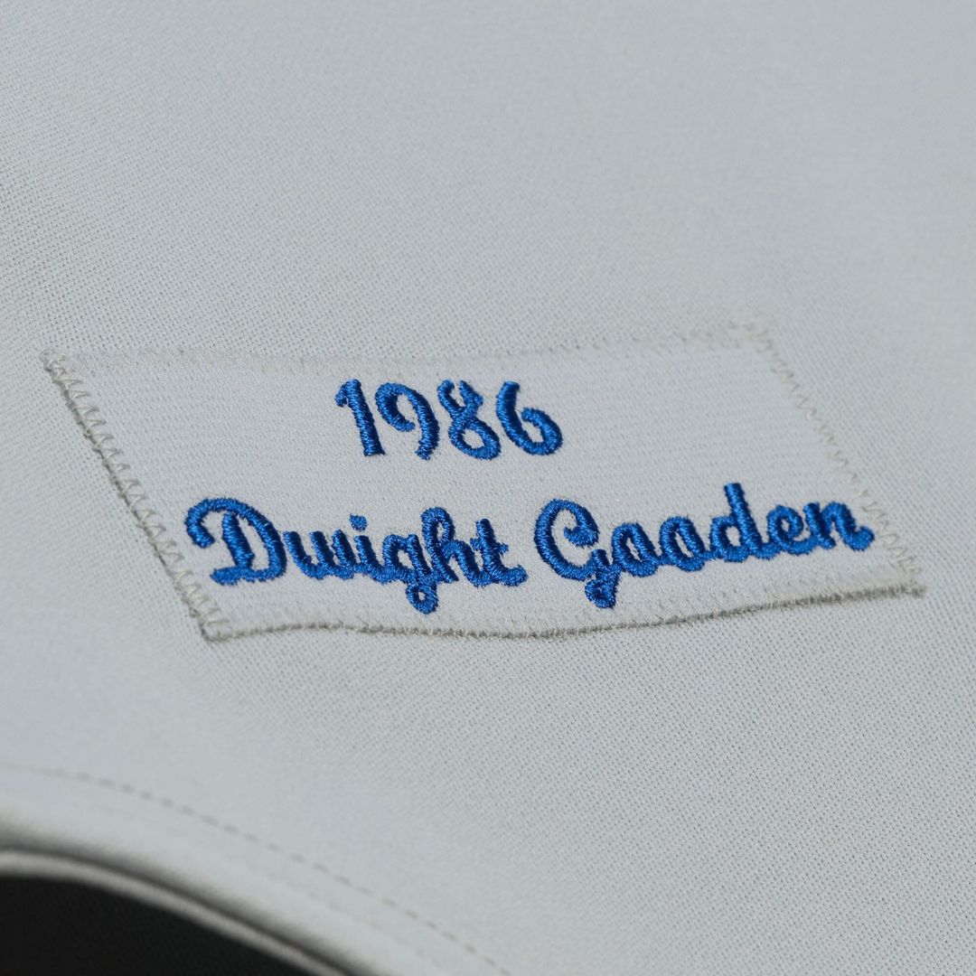 New York Mets Dwight Gooden Mitchell & Ness 1986 Authentic Jersey - White