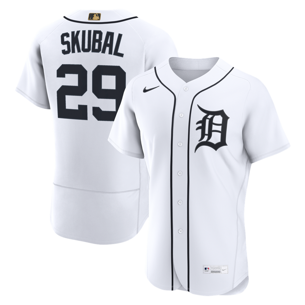 Detroit Tigers Tarik Skubal Nike Alternate MLB Awards Authentic Jersey - Navy