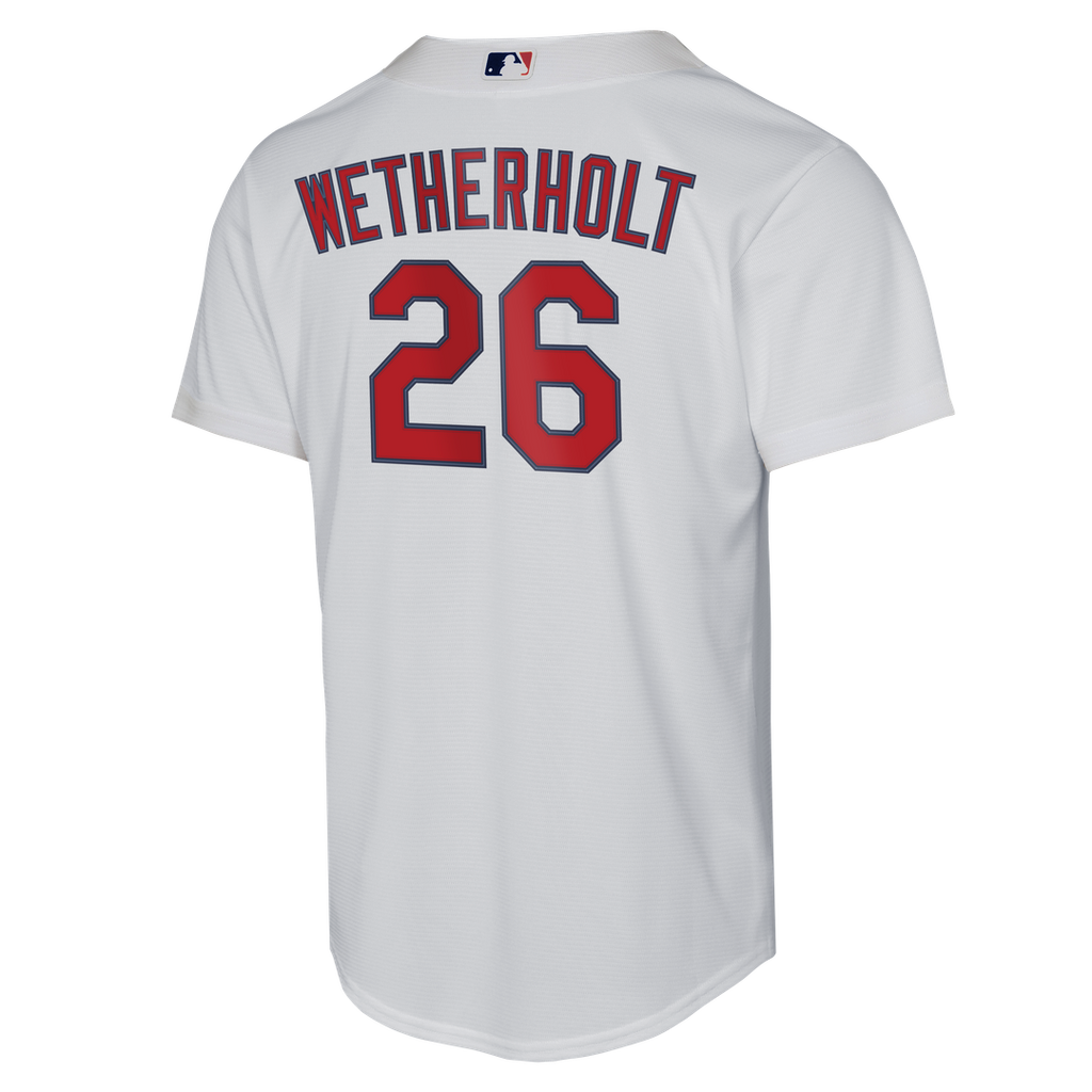 St. Louis Cardinals JJ Wetherholt Nike Youth Home Replica Jersey - White
