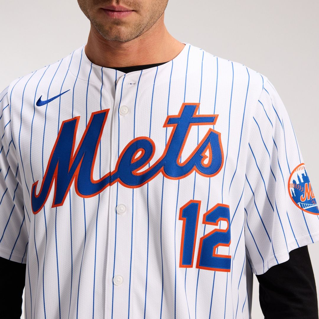New York Mets Francisco Lindor Nike Road Limited Jersey - Gray