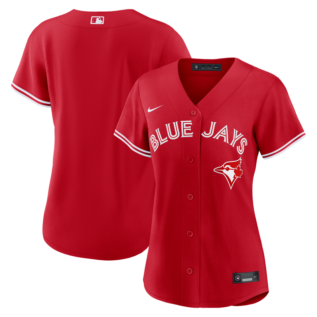 Toronto Blue Jays Nike Women's Alternate Replica Jersey - Red