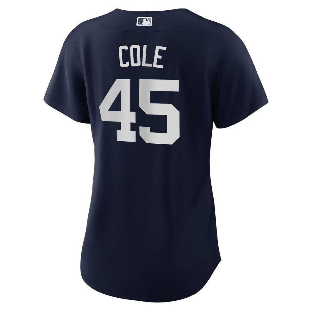 New York Yankees Gerrit Cole Nike Women's Alternate Replica Jersey - Navy