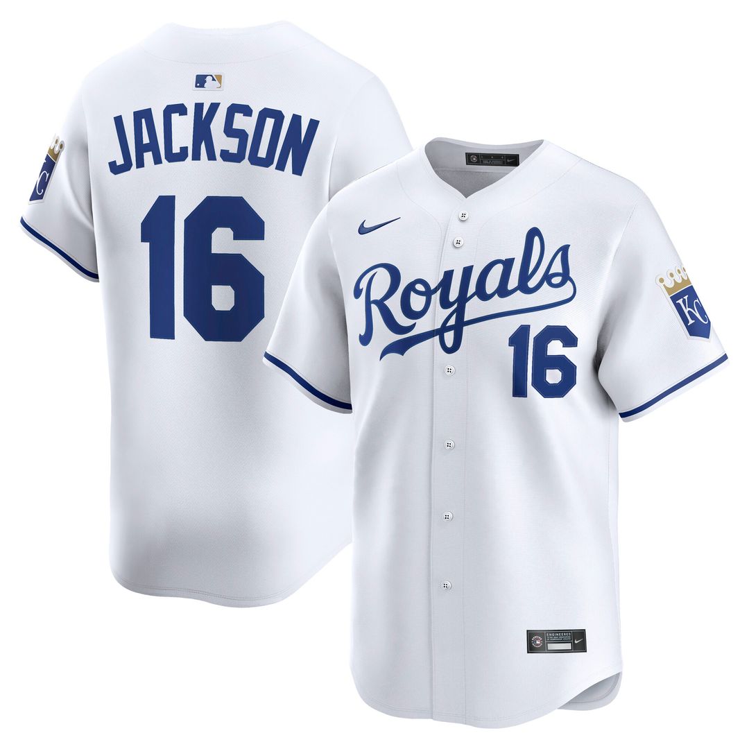Kansas City Royals Bo Jackson Nike Home Limited Jersey - White