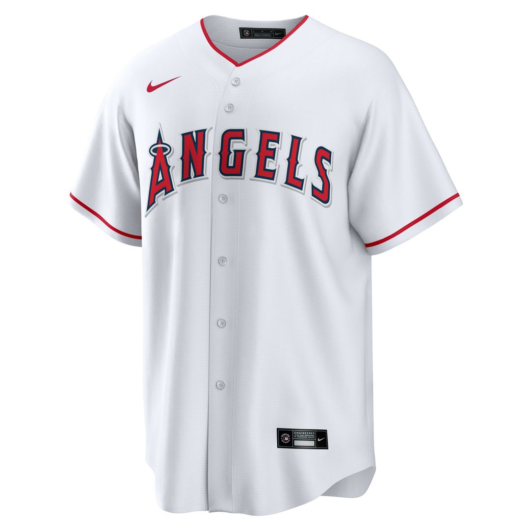 Los Angeles Angels Vladimir Guerrero Nike Home Retired Replica Jersey - White