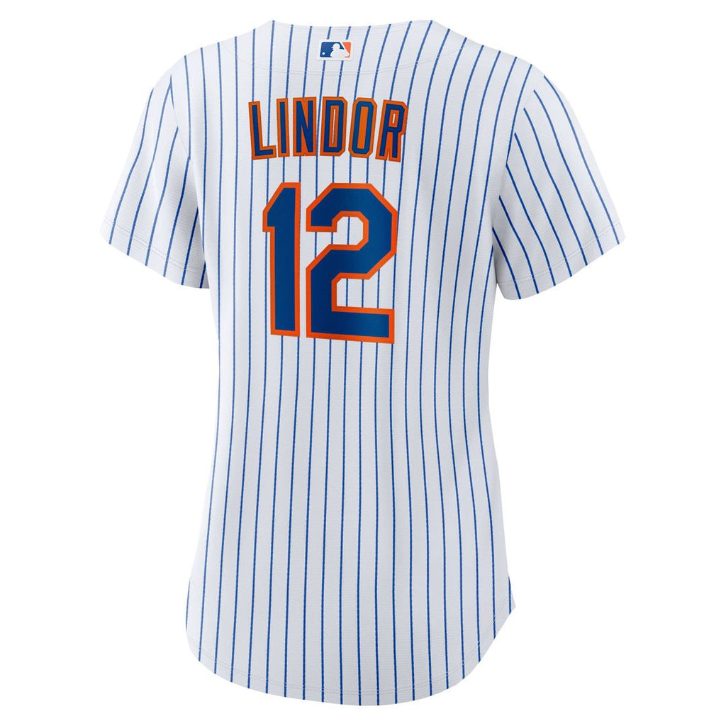 New York Mets Francisco Lindor Nike Women's Home Replica Jersey - White