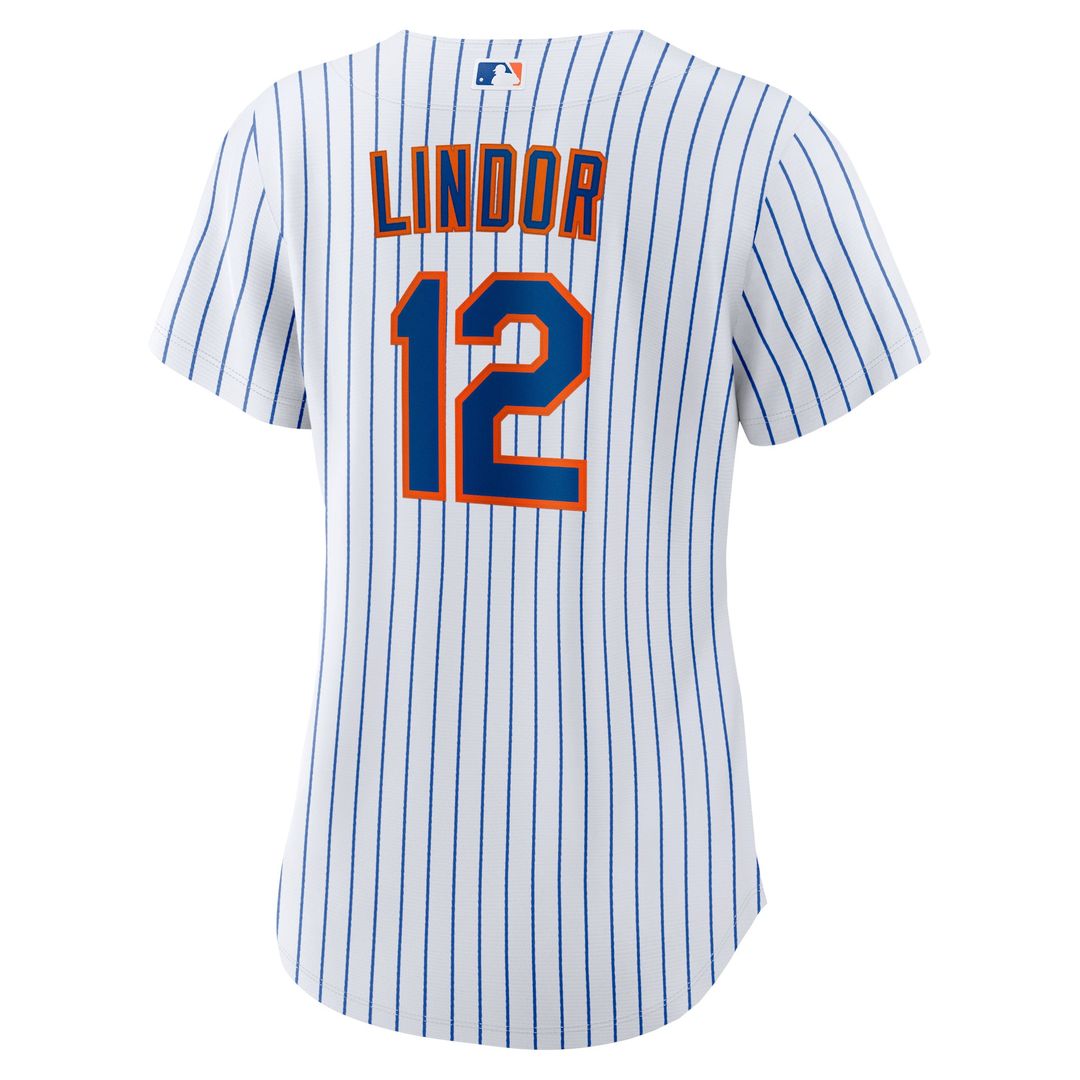 New York Mets Francisco Lindor Nike Women's Home Replica Jersey - White