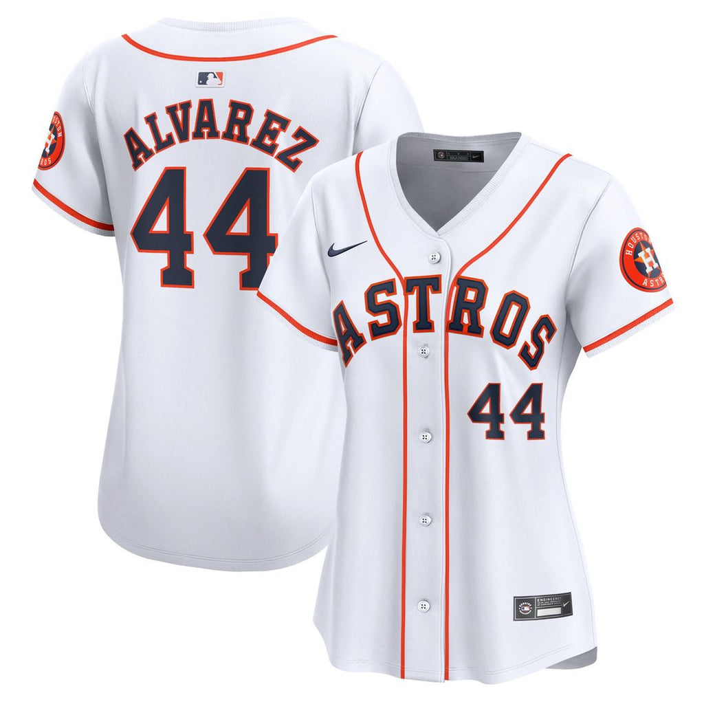 Houston Astros Yordan Alvarez Nike Women's Home Limited Jersey - White