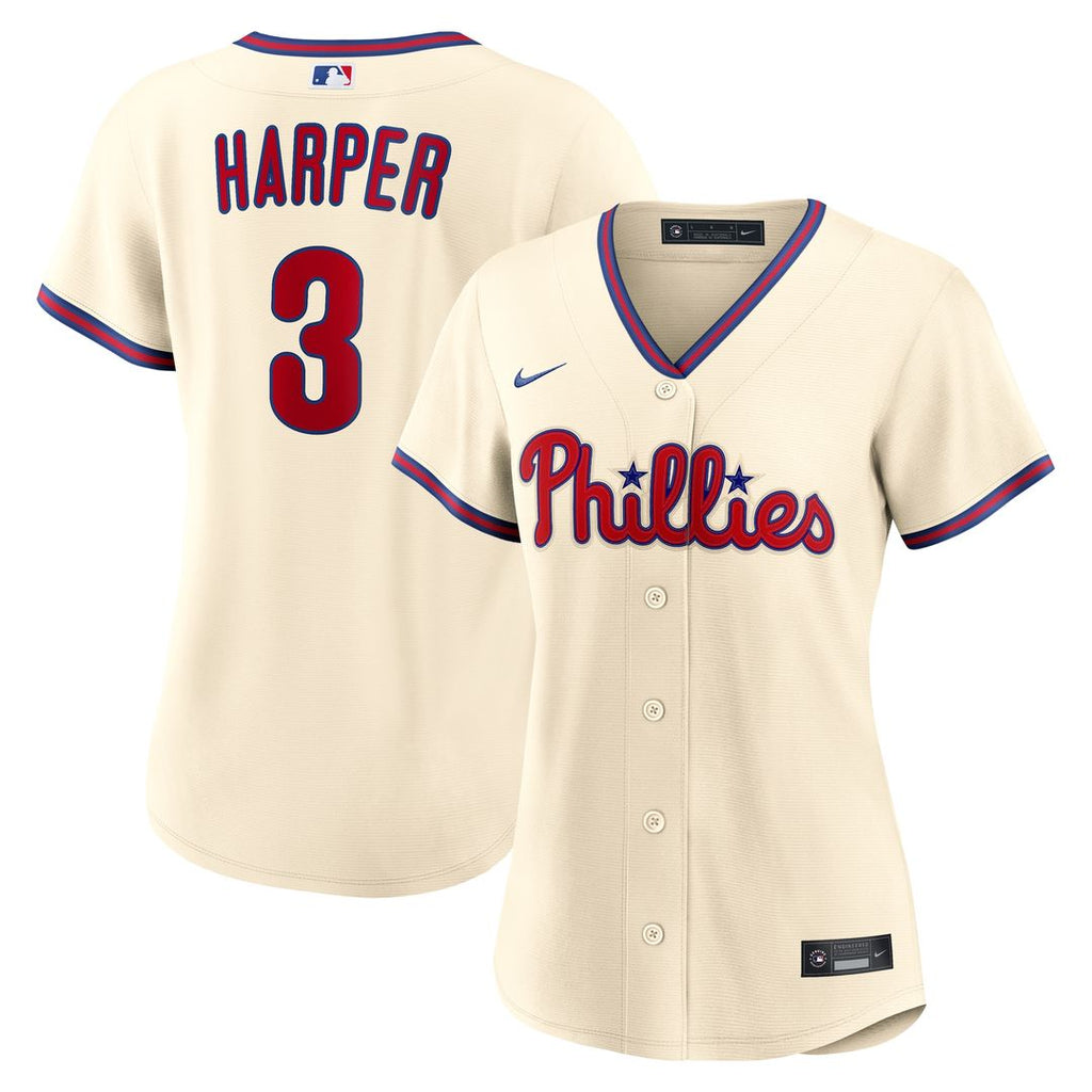 Philadelphia Phillies Bryce Harper Nike Women's Home Replica Jersey - White