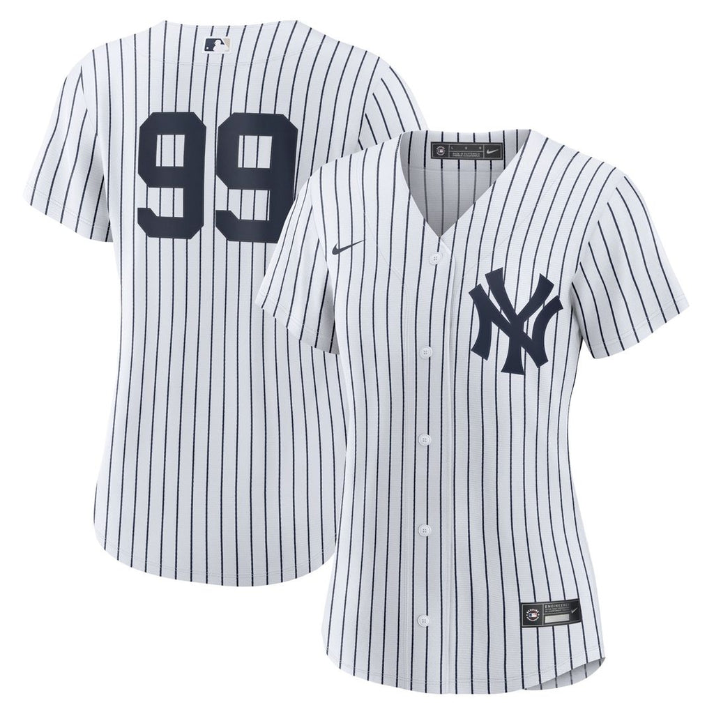 New York Yankees Aaron Judge Nike Women's Home Replica Jersey - White