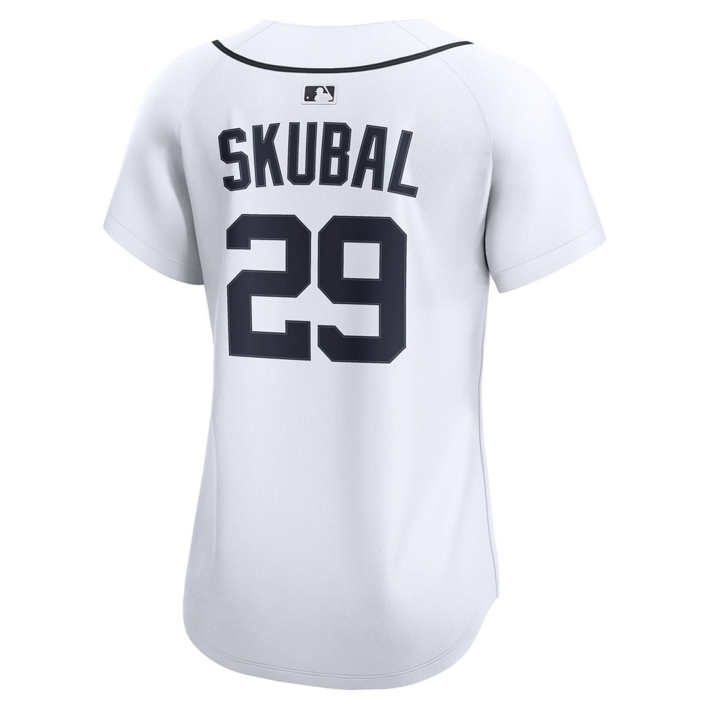 Detroit Tigers Tarik Skubal Nike Women's Home Limited Jersey - White