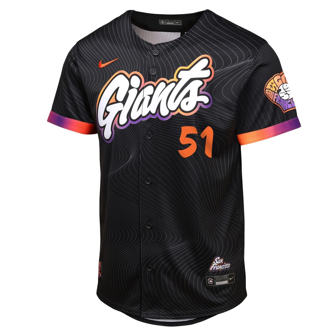 San Francisco Giants Jung Hoo Lee Nike Youth 2025 City Connect Limited Jersey - Anthracite