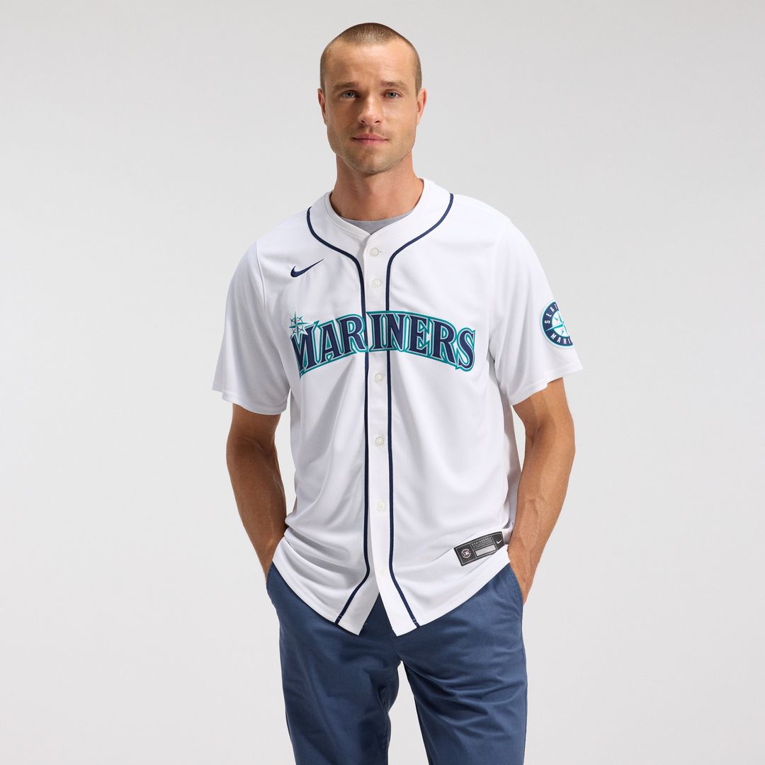 Seattle Mariners Cal Raleigh Nike Home Limited Jersey - White