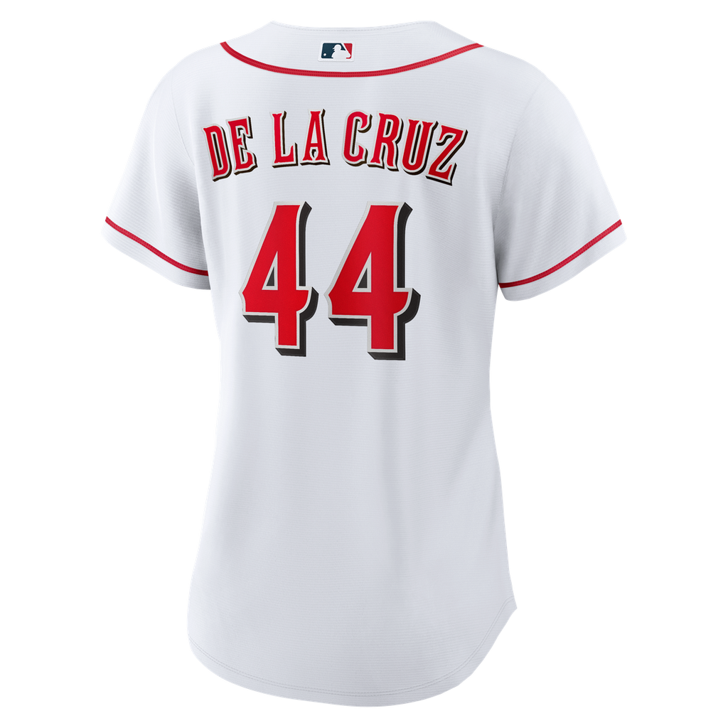 Cincinnati Reds Elly De La Cruz Nike Women's Home Replica Jersey - White