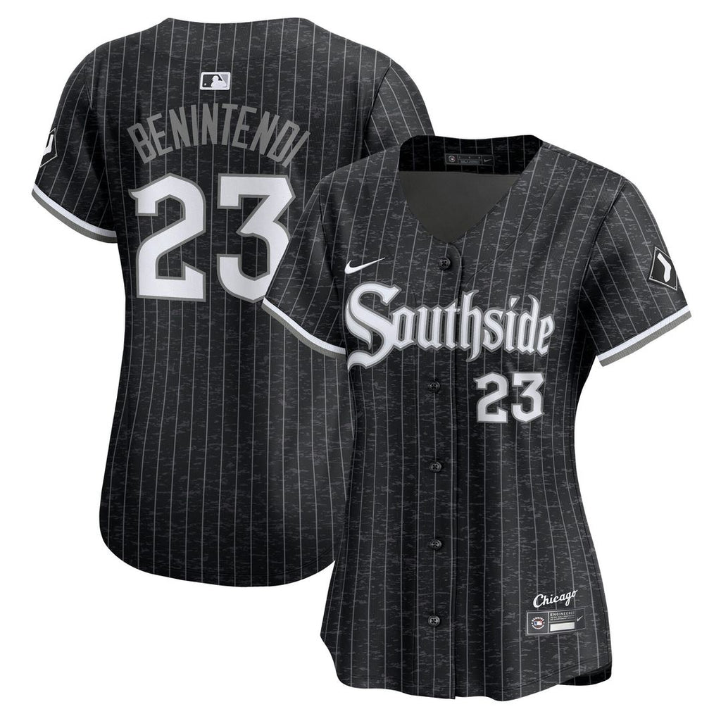 Chicago White Sox Andrew Benintendi Nike Women's 2025 City Connect Limited Jersey - Red/Black