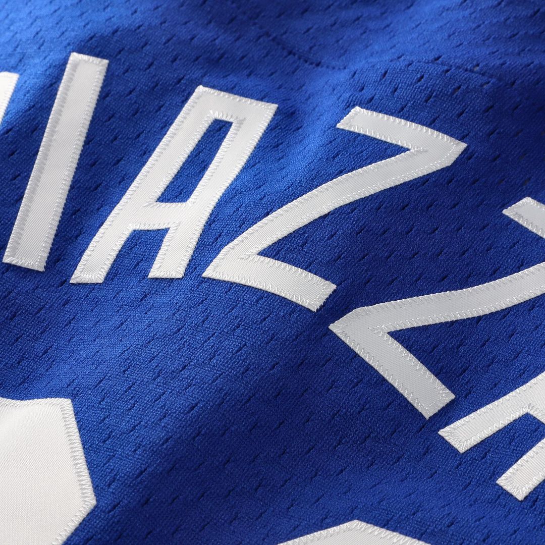 Los Angeles Dodgers Mike Piazza Mitchell & Ness Cooperstown Mesh Batting Practice Button-Up Jersey - Royal