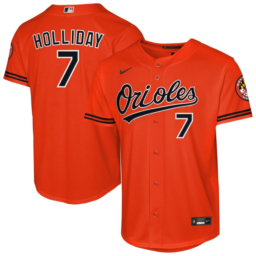 Baltimore Orioles Jackson Holliday Nike Youth Home Stadium Jersey - White