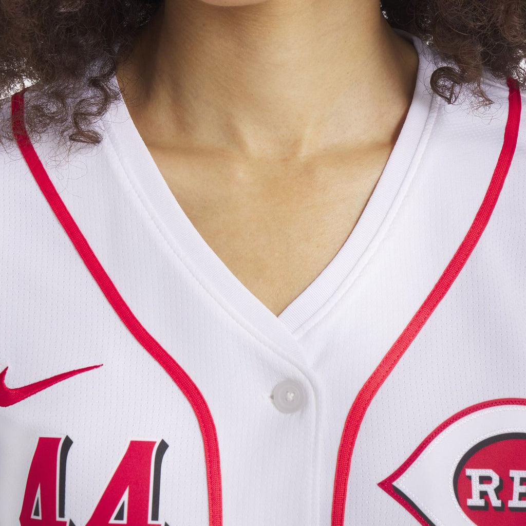 Cincinnati Reds Elly De La Cruz Nike Women's Home Limited Jersey - White