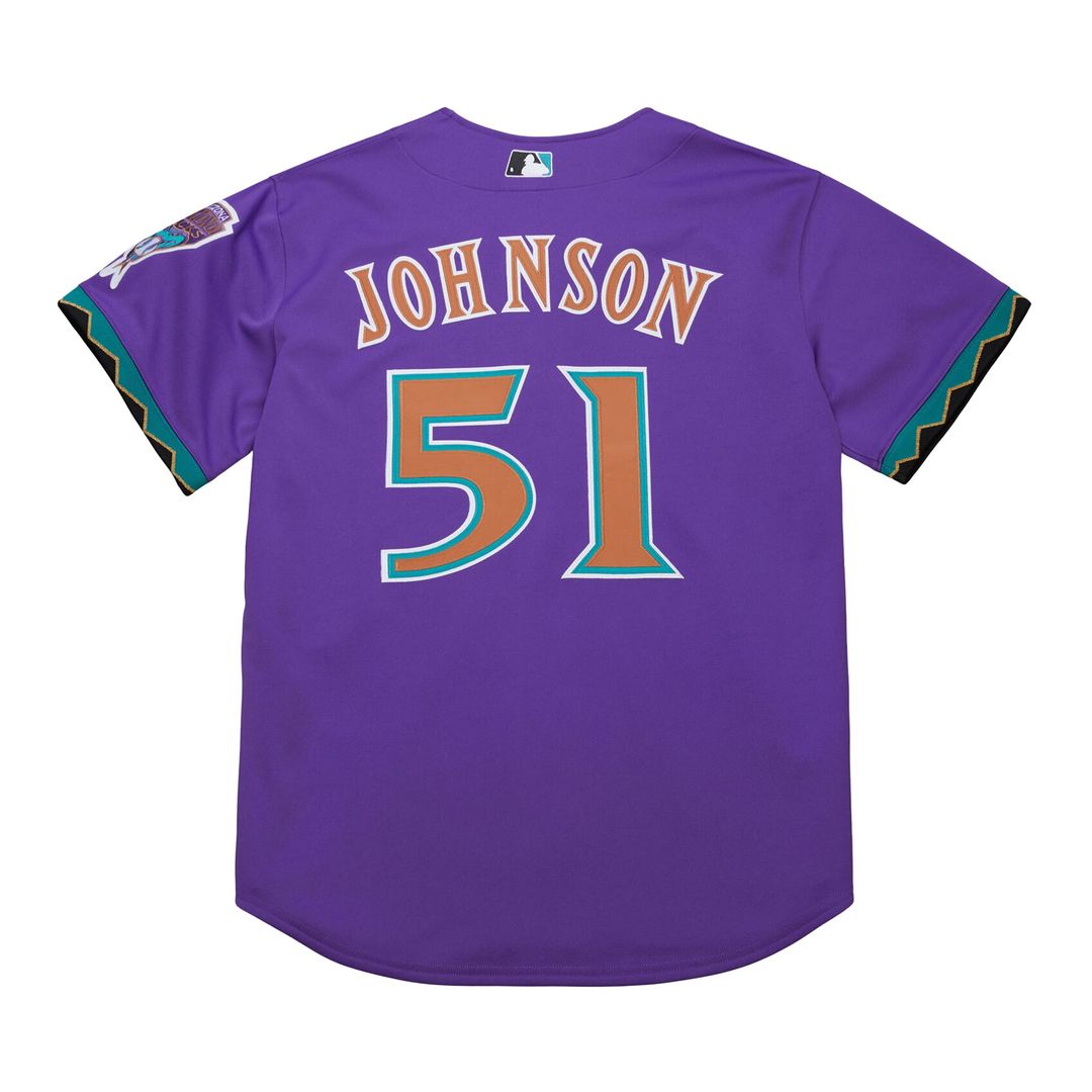 Arizona Diamondbacks Randy Johnson Mitchell & Ness 2001 Authentic Jersey - Black