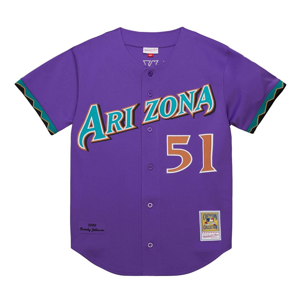 Arizona Diamondbacks Randy Johnson Mitchell & Ness 2001 Authentic Jersey - Black