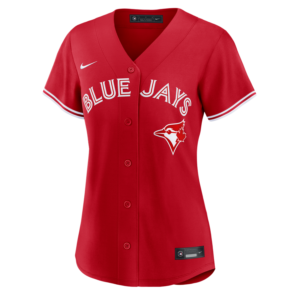 Toronto Blue Jays Nike Women's Alternate Replica Jersey - Red